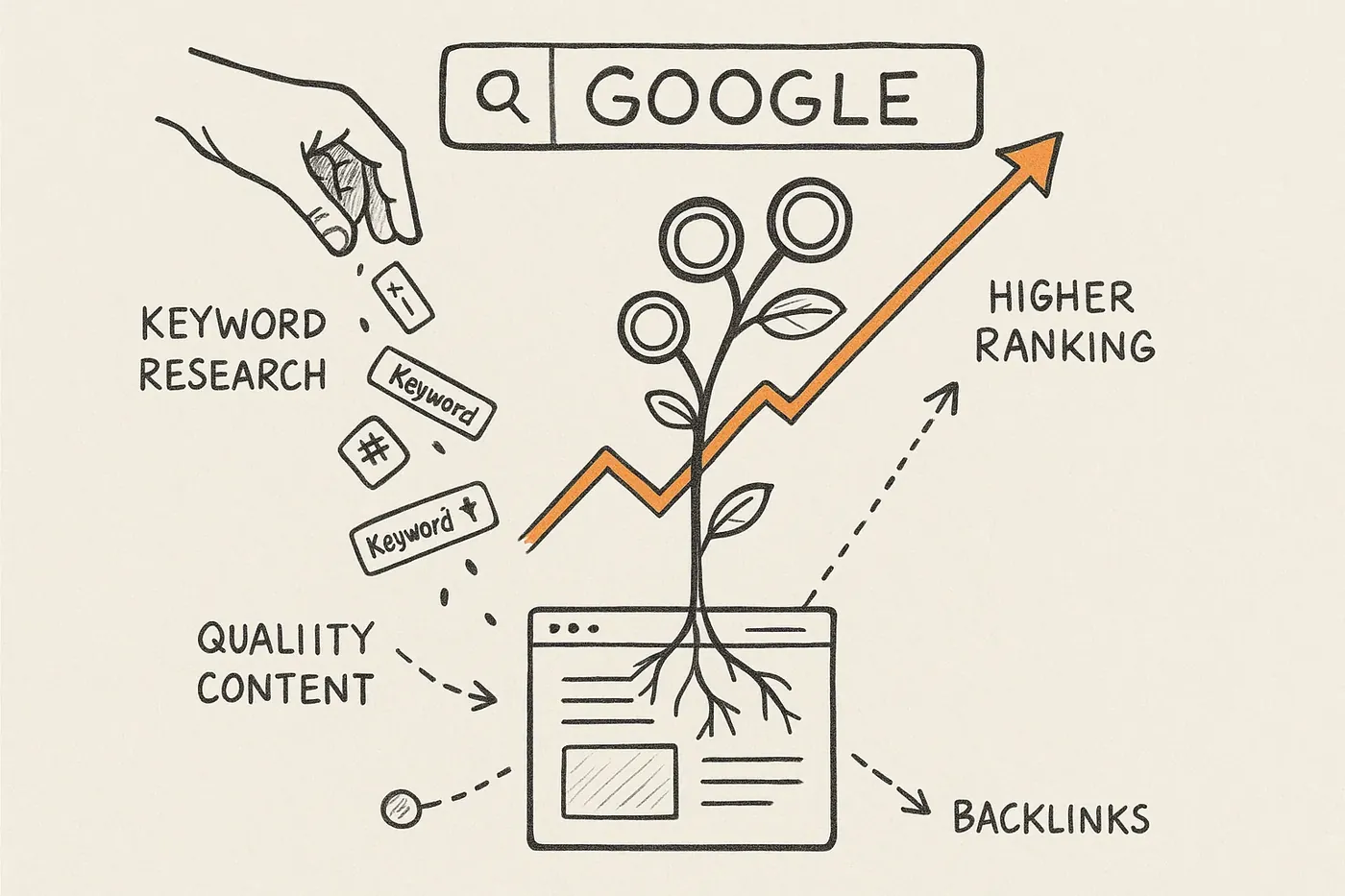 Integrating SEO services to increase the website's visibility in search engine results.